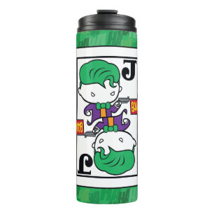 Chibi Joker Playing Card Thermal Tumbler