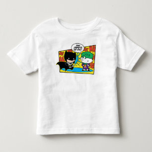 Chibi Joker Pranking Chibi Batman Toddler T-Shirt