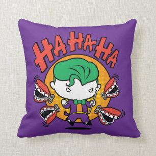 Chibi Joker With Toy Teeth Cushion