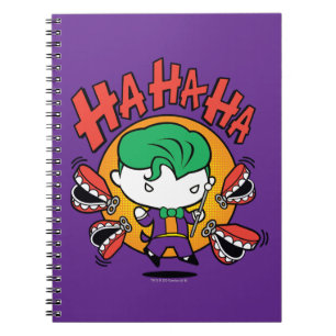 Chibi Joker With Toy Teeth Notebook