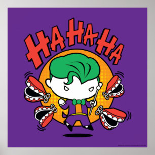 Chibi Joker With Toy Teeth Poster