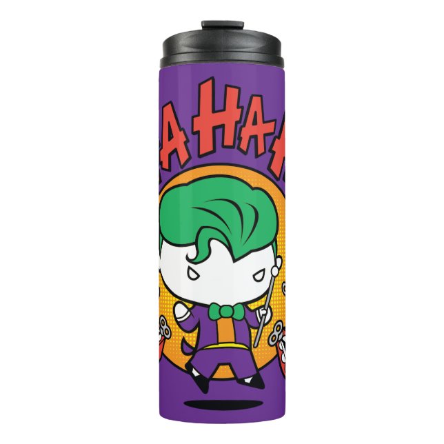 Chibi Joker With Toy Teeth Thermal Tumbler (Front)