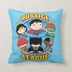 Chibi Justice League Group Cushion