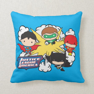 Chibi Justice League of America Explosion Cushion