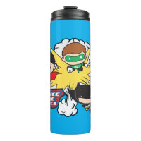 Chibi Justice League of America Explosion
