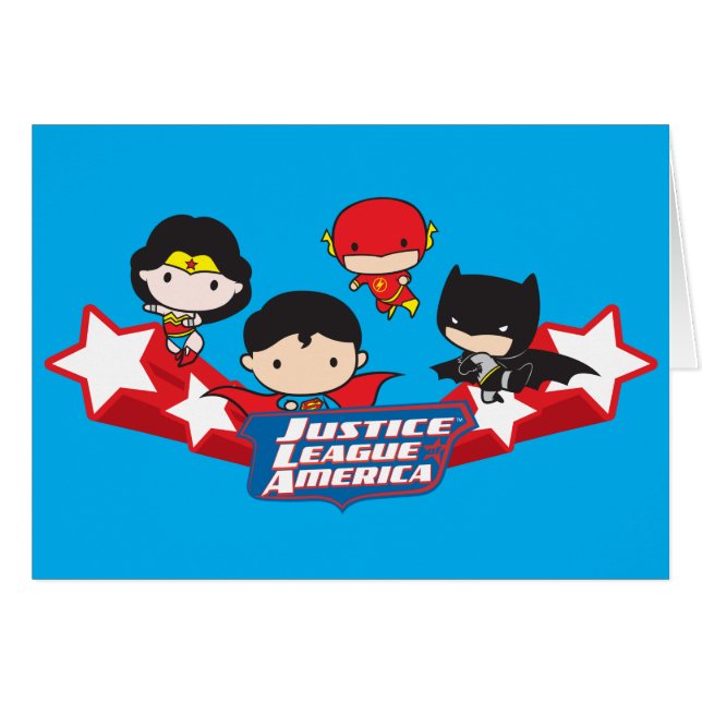 Chibi Justice League of America Stars (Front Horizontal)