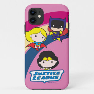 Chibi Justice League Rainbow iPhone 11 Case
