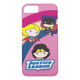 Chibi Justice League Rainbow iPhone 8/7 Case