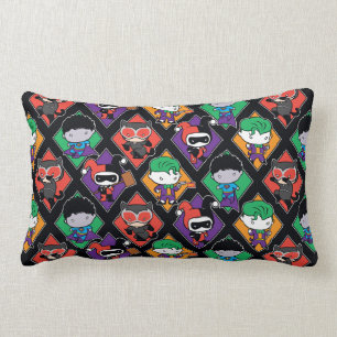 Chibi Justice League Villain Pattern Lumbar Cushion
