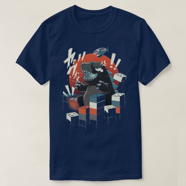Chibi Kaiju pain T-Shirt (Design Front)