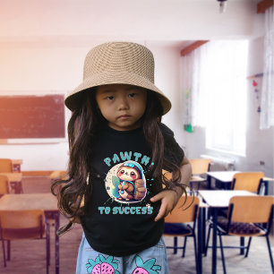Chibi Kawaii Sloth Name School Year on Back T-Shirt