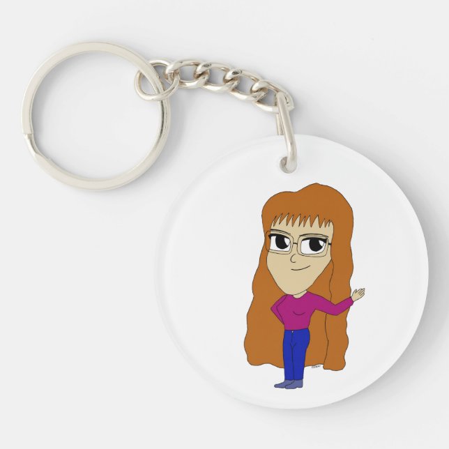 chibi    key ring (Front)