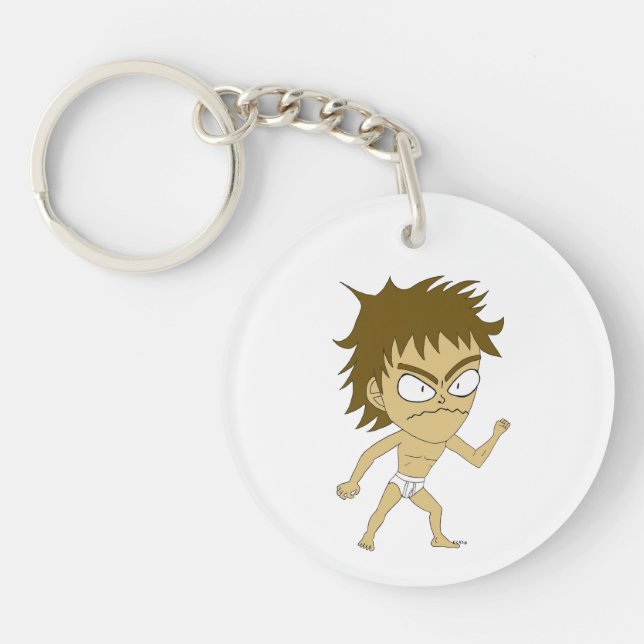 chibi   key ring (Front)