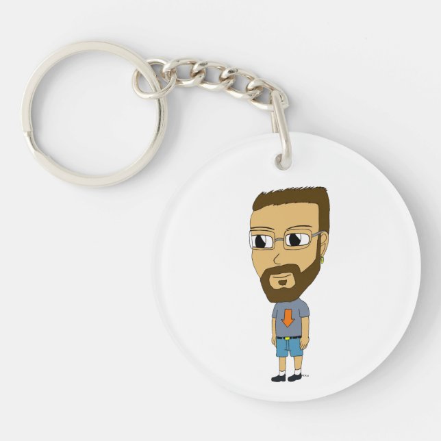 chibi    key ring (Front)