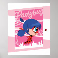 Chibi Ladybug in Paris