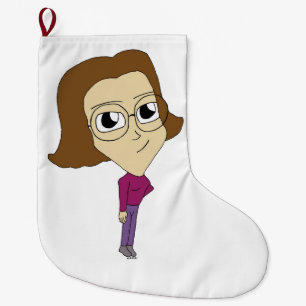 chibi   large christmas stocking