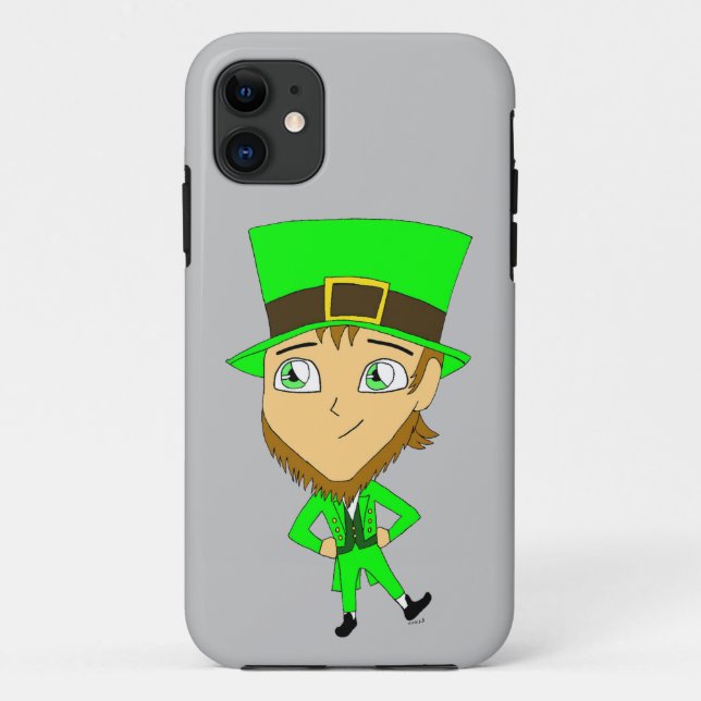 chibi   leprechaun  Case-Mate iPhone case (Back)
