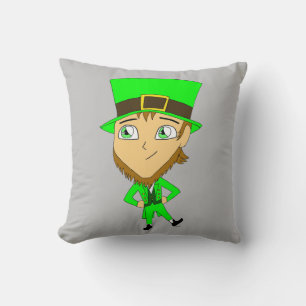 chibi leprechaun cushion