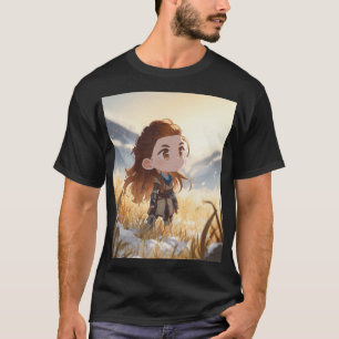 Chibi Machine‑Huntress T-Shirt