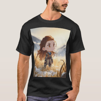 Chibi Machine‑Huntress T-Shirt