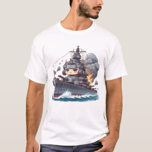 Chibi Mighty Tirpitz T-Shirt