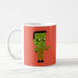 chibi monster coffee mug