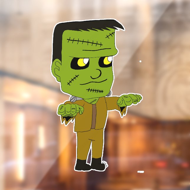 chibi  monster window cling (Sheet 2)