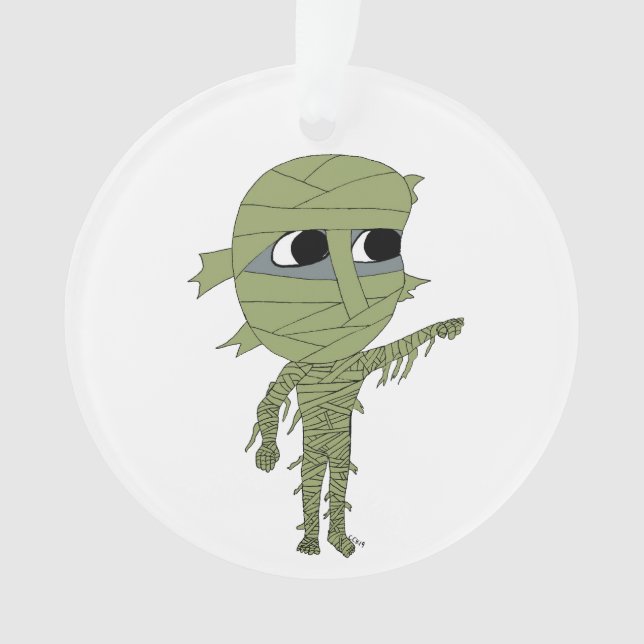 chibi mummy   ornament (Front)