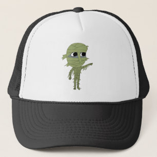 chibi mummy trucker hat