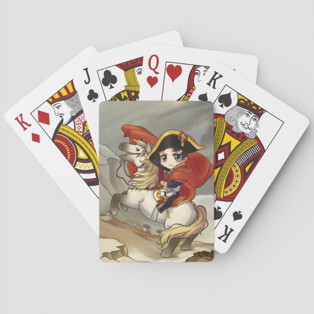 Chibi Napoleon Playing Cards! Cards (Back)