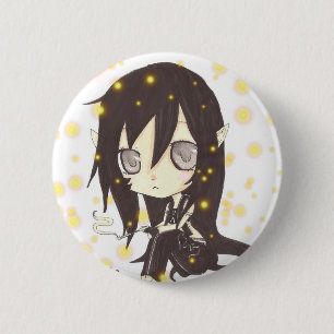 chibi nocturnia 6 cm round badge