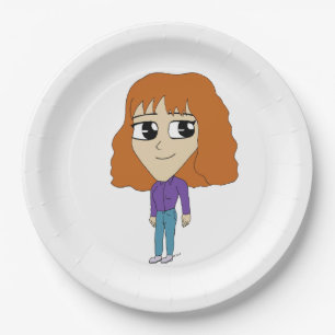 chibi       paper plate