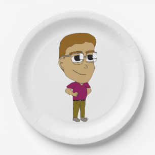 chibi paper plate