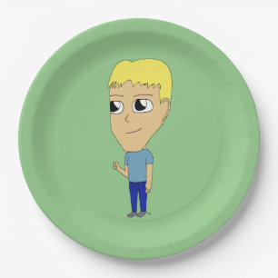 chibi paper plate