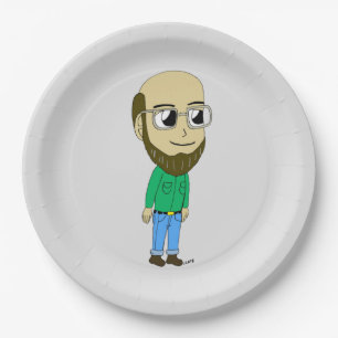 chibi paper plate
