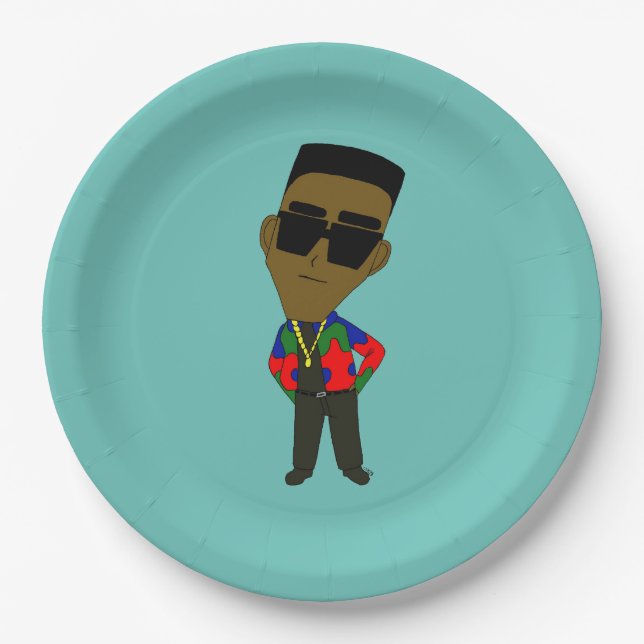chibi paper plate (Front)
