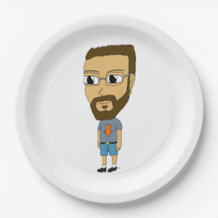 chibi paper plate