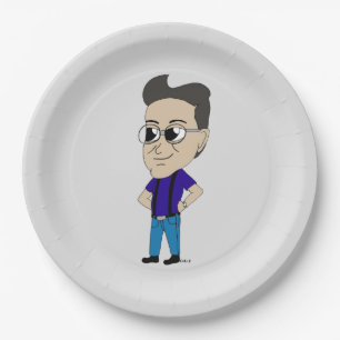 chibi paper plate