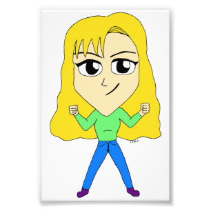 chibi photo print