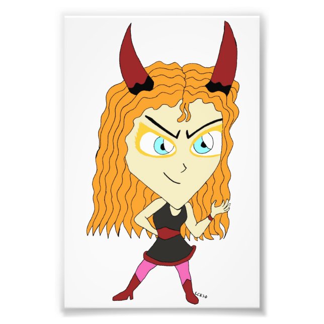 chibi  photo print (Front)