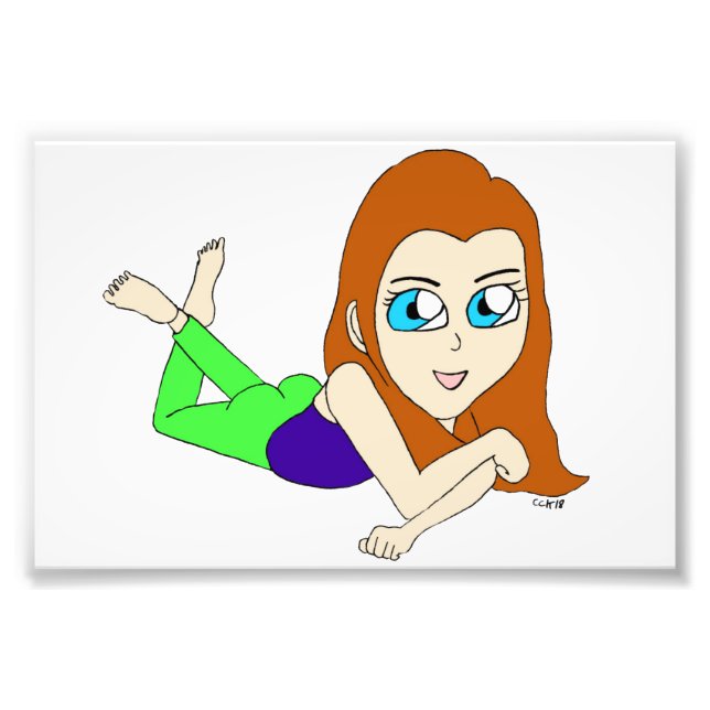 chibi  photo print (Front)