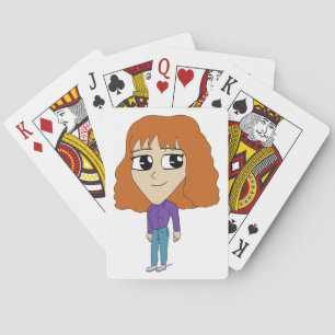 chibi playing cards