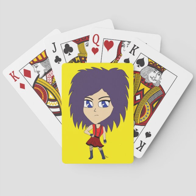 chibi  playing cards (Back)