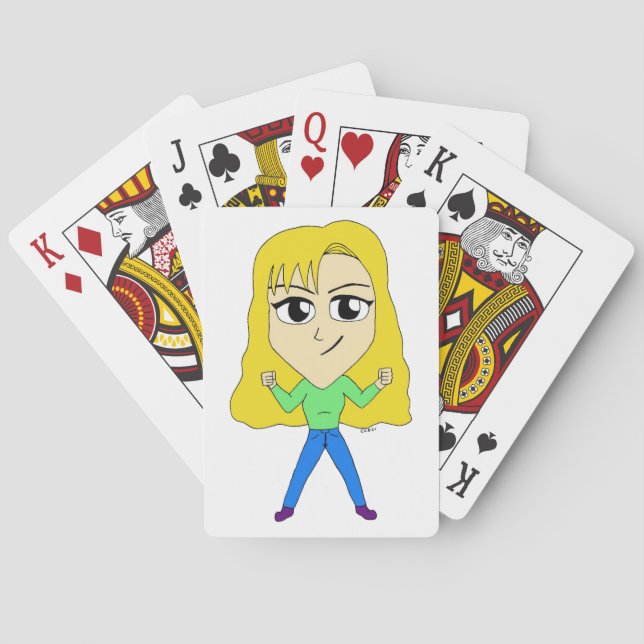 chibi    playing cards (Back)