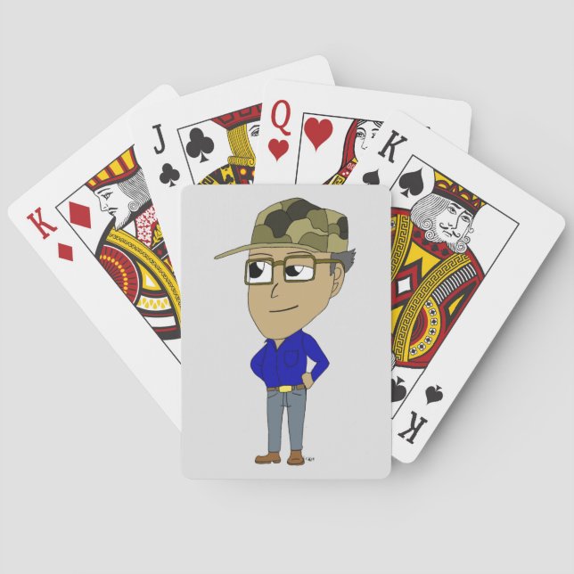 chibi  playing cards (Back)