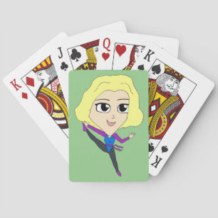 chibi playing cards