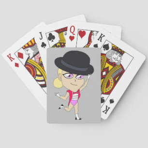 chibi playing cards
