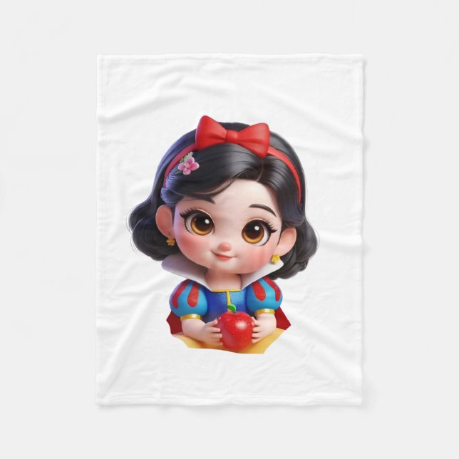 Chibi Princess With Apple Blanket (Front)