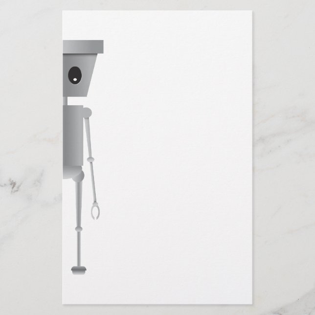 Chibi Robot Stationery (Front)