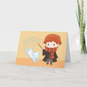 Chibi Ron Weasley Patronus Card